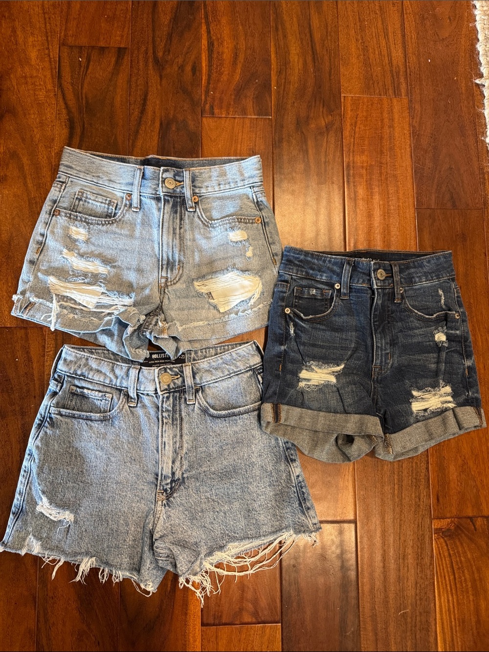 Women’s Distressed Denim Shorts - 000/23